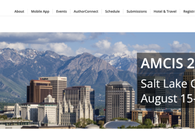 Conference Paper: AMCIS 2024